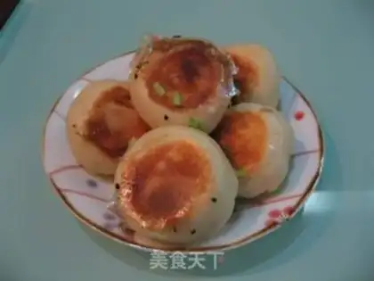 Make pan-fried bun stuffed with step 19