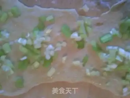 Make Leek Thousand Layer Cake step 3