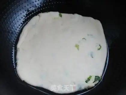 Make scallion cake step 14