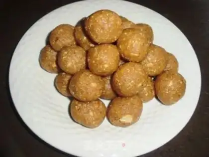 Make Purple sweet potato peanut sesame ball step 4