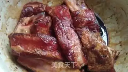 Make Black Bean Sauce Ribs step 1