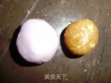 Make Purple sweet potato peanut sesame ball step 5