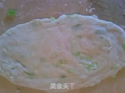 Make Leek Thousand Layer Cake step 6