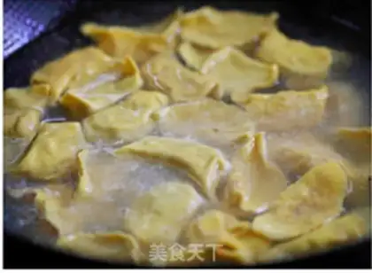Make Golden pumpkin dumplings step 10