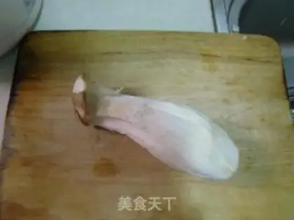 Make Steamed mushroom with chopped pepper step 0
