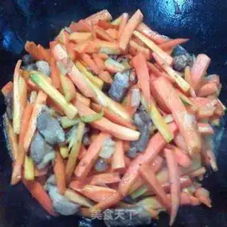 Make Xinjiang pilaf step 0