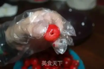 Make Cherry in syrup step 2