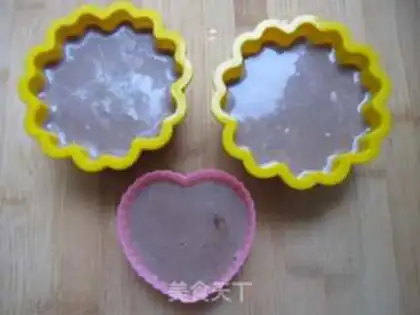 Make chocolate pudding step 1