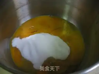 Make French sponge cake step 1