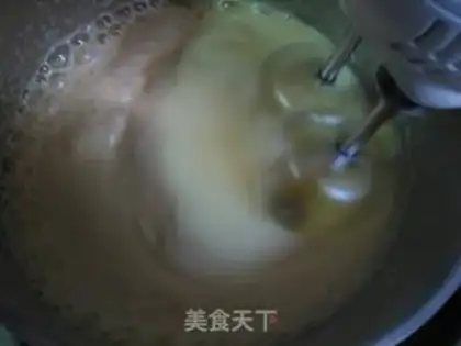 Make French sponge cake step 4