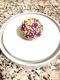 Make Purple potato cheese balls step 14