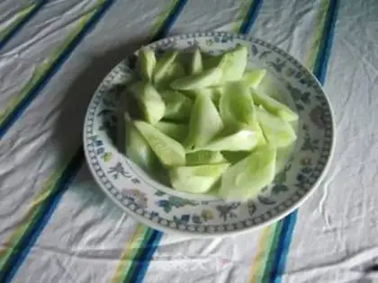 Make Sweet and sour cucumber step 0