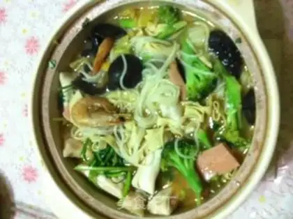 Make casserole rice noodles step 6