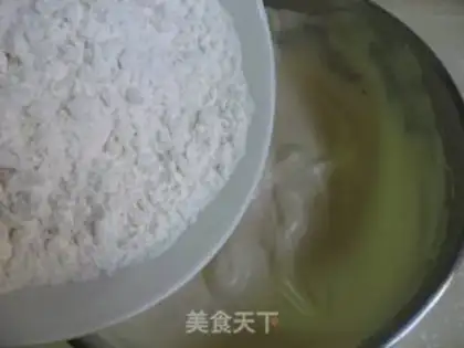 Make French sponge cake step 8