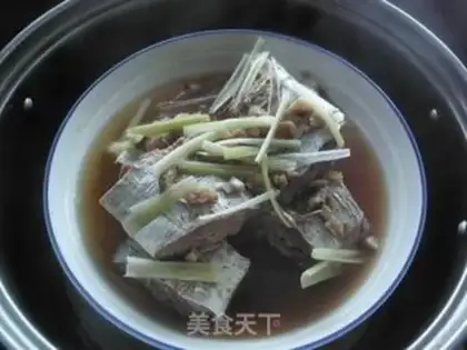 Make Steamed hairtail step 11