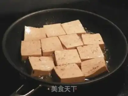 Make Broccoli with oyster tofu step 1