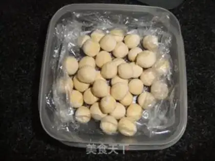 Make Pumpkin meatballs step 5