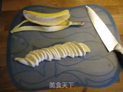 Make Banana milk porridge step 2
