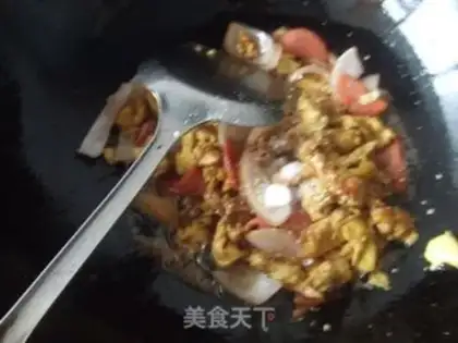 Make Sausage, eggs, rice. step 11