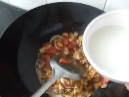 Make Sausage, eggs, rice. step 12