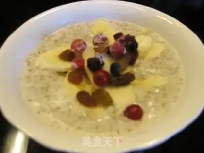 Make Banana milk porridge step 4
