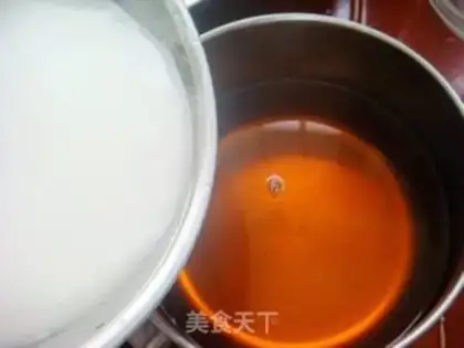 Make Thousand layers of coconut juice horseshoe cake step 3