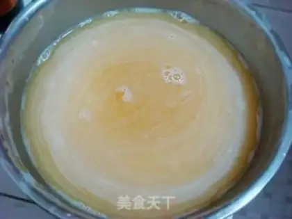 Make Thousand layers of coconut juice horseshoe cake step 4
