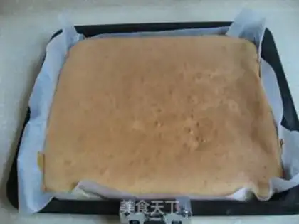 Make French sponge cake step 15