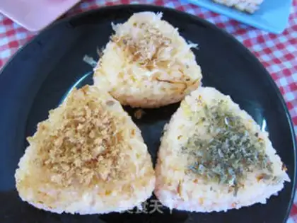 Make Roasted Rice Ball with Rice Heart step 5