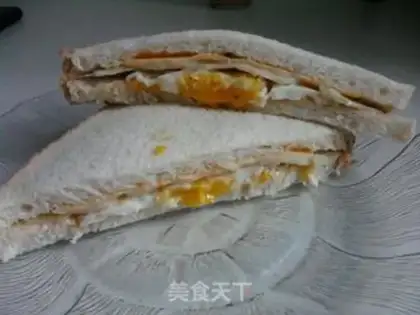 Make Homemade sandwich step 9