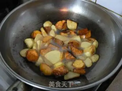 Make Pulled sweet potato potatoes step 4