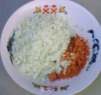 Make Three-colored dumplings step 4