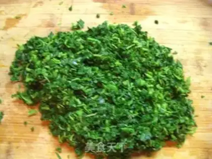 Make Amaranth stuffed dumplings step 3