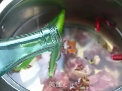 Make Ribs and emerald noodles step 4