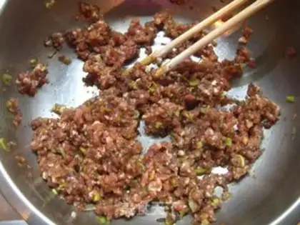 Make Amaranth stuffed dumplings step 6