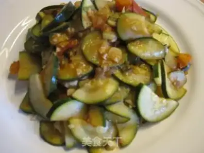 Make Hot and sour zucchini step 6