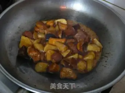 Make Pulled sweet potato potatoes step 11