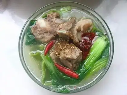 Make Ribs and emerald noodles step 10
