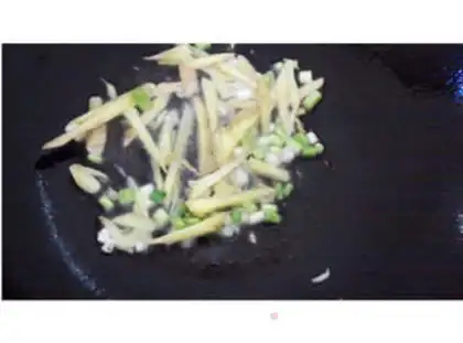 Make Scallion flavor octopus step 6