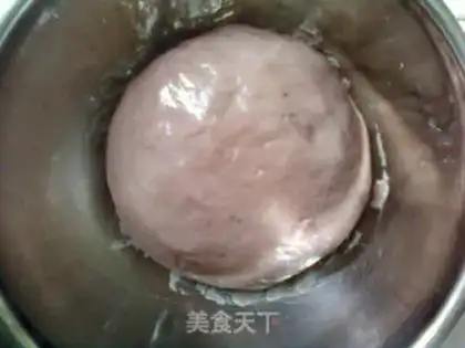Make Purple potato marble toast step 3