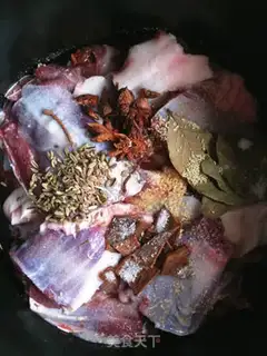 Make marinated beef step 2