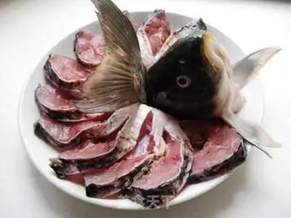 Make chopped carp with pepper step 2