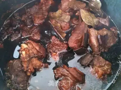 Make marinated beef step 5