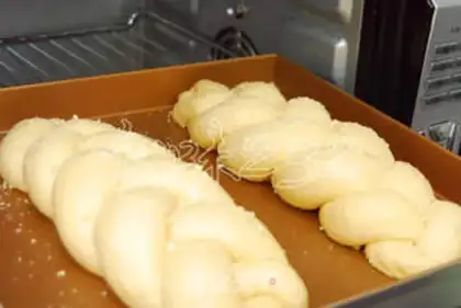 Make cream braid bread step 13