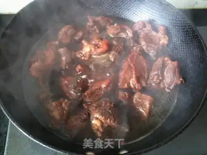 Make marinated beef step 7