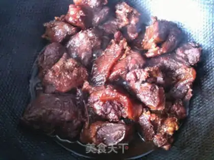 Make marinated beef step 8