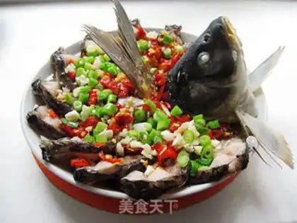 Make chopped carp with pepper step 8