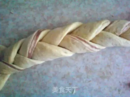 Make Purple potato marble toast step 12