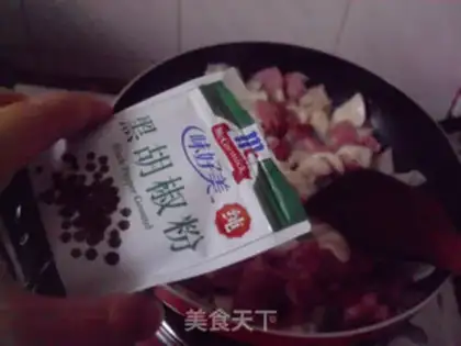 Make pasta with cheese and bacon step 5