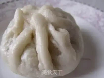 Make Vegetarian steamed buns step 7